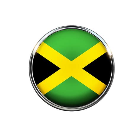 jamaica flag circle free image on pixabay