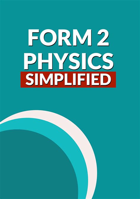 PHYSICS FORM TWO SIMPLIFIED NOTES | FREE PDF