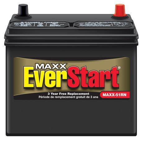 The car battery is usually the last thing on anyone's mind until the day when their car refuses to start. EverStart Battery MAXX-51N at Walmart.ca | Walmart Canada