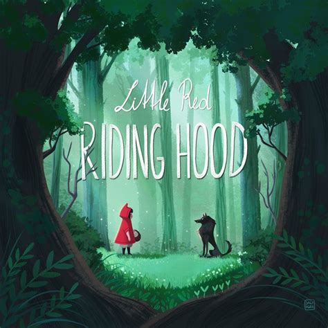 Artstation Little Red Riding Hood Sarah Lisa Hleb Red Riding Hood Art Picture Books