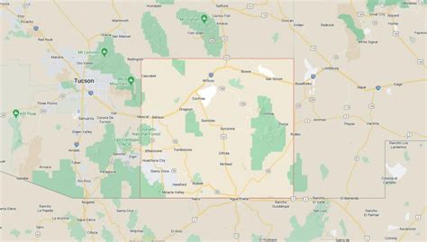Cities And Towns In Cochise County Arizona
