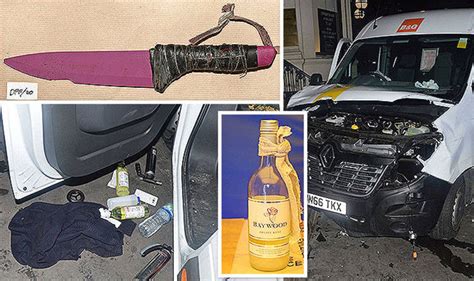 Shock Pictures Molotov Cocktails Found Near London Bridge Attack Van