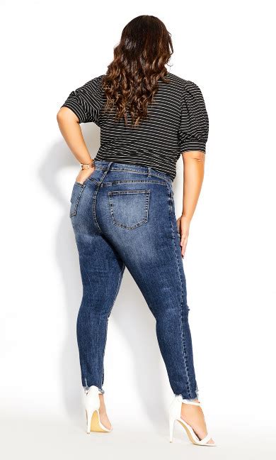 Womens Plus Size Harley Jeans City Chic