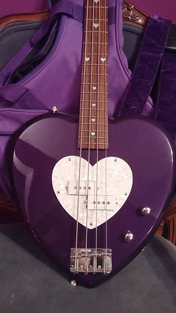 Rare Purple Daisy Rock Heartbreaker Bass Free Shipping Reverb