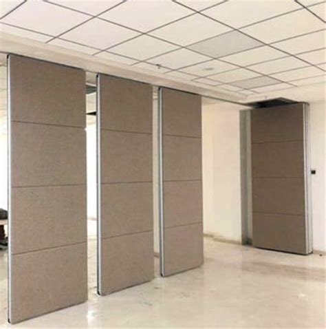 Hotel Acoustic Folding Partition Wall Divide Space Top Hanging System