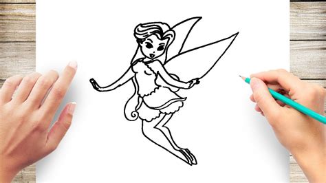 How To Draw A Fairy Easy Step By Step Drawing Tutoria Vrogue Co
