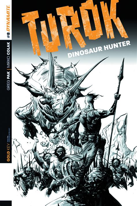 Jul Turok Dinosaur Hunter Copy Lee B W Incv Previews World