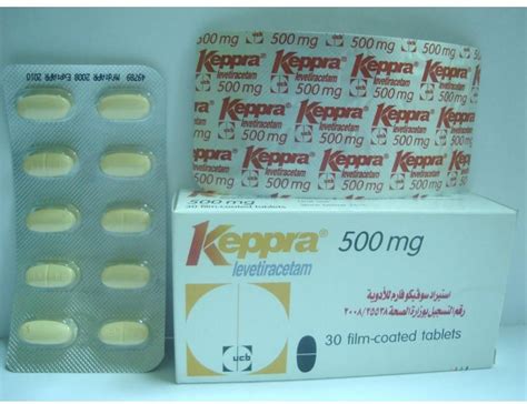 For the full list of excipients, see section 6.1. KEPPRA 500 MG 30 TAB price from seif in Egypt - Yaoota!
