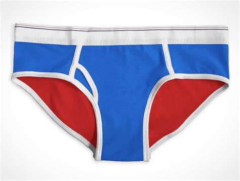 Briefs Underwear Garment Front And Waistband Psd Mockup Psd Mockups