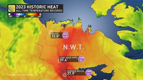 Canadas Far North Just Saw Its Hottest Temperature Ever Recorded The