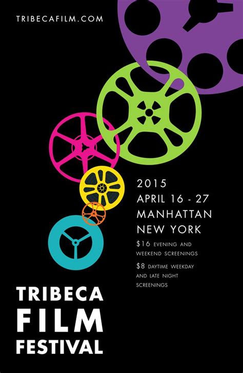 Tribeca Film Festival Film Festival Poster Film Festival