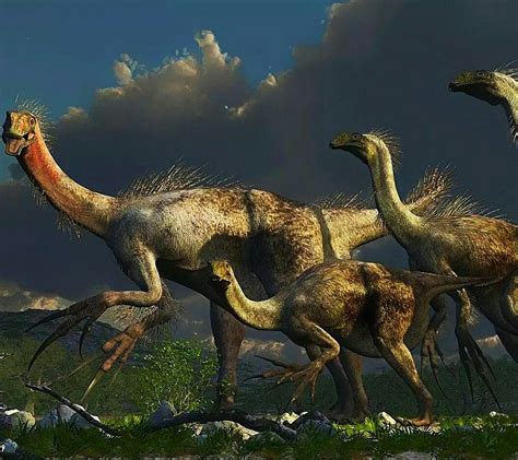 Therizinosaurus Is A Genus Of Very Large Theropod Dinosaurs
