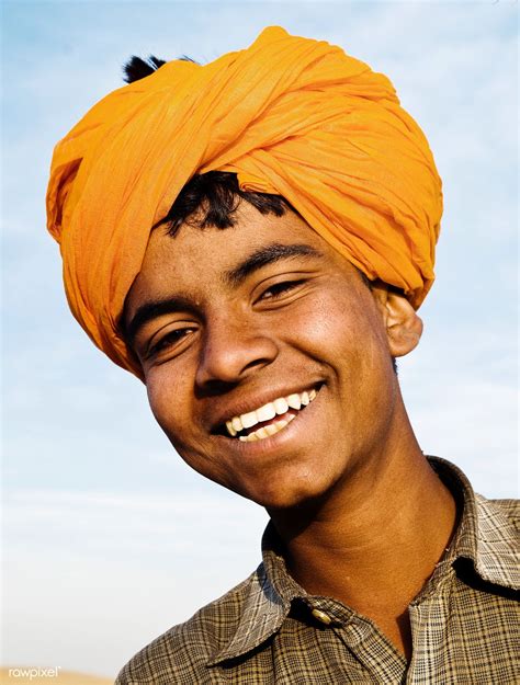 Portrait Of An Indian Boy Premium Image By Portrait