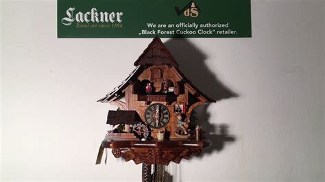 Lackner 1 Day Mechanic Cuckoo Clock 67mz4925 Youtube