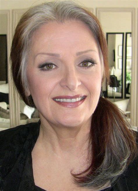 Step up your consumption of b vitamins: Transition to gray hair is slow but worth it. Aging and ...