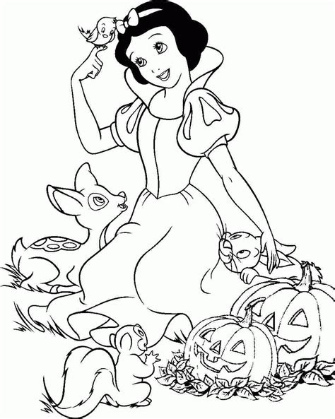 See more ideas about snow white coloring pages, coloring pages, disney coloring pages. Halloween Princess Coloring Pages - Coloring Home