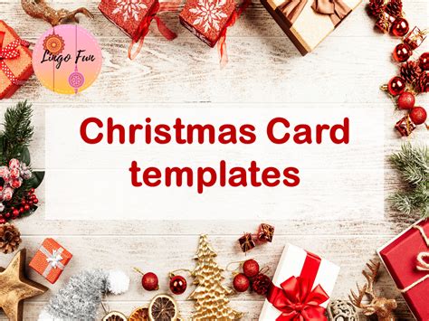 Christmas Card Templates Teaching Resources