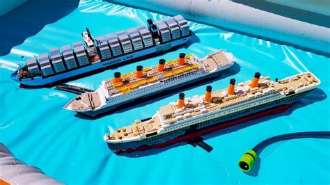 Do Big Lego Boats Float Youtube