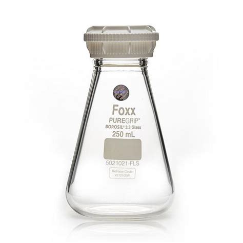 Foxx Life Sciences 5021021 Fls Puregrip Erlenmeyer Conical Flask