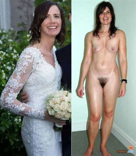 Wedding Day Brides Dressed Undressed On Off Ready To Fuck Pics