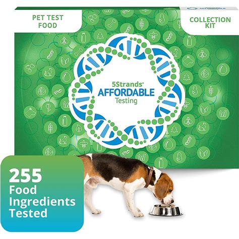 5strands Pet Food Sensitivity And Intolerance Test Kit 255 Food Items