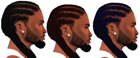 Xxblacksims Braids From Maxis Match To Alpha Hair Sims 4 Hair Images