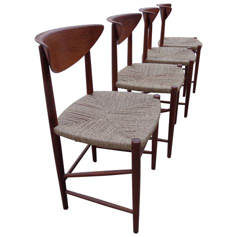 Starting at $1025 regular / $768 member. Dining Chairs by Hvidt and Mørlgaard in Teak and Seagrass ...