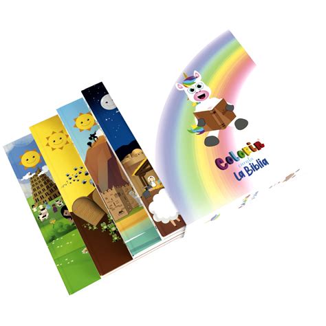 Set 4 Libros Colorin Cuenta La Biblia Para Niños Colorin Cuenta