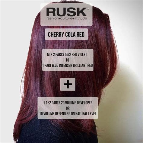 For those who totally color or bleach their hair, you will see regrowth in a matter of days as opposed to weeks. 17 Best images about RUSK Formulas on Pinterest | Cherries ...