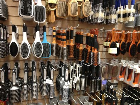 So many brushes to choose from at the beauty supply ...