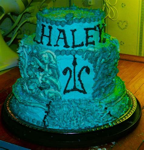 Percy Jackson Birthday Cake By Lavenderflower23 On Deviantart