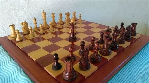 The Reproduction Original Staunton 1849 Luxury Chess Pieces 4 4