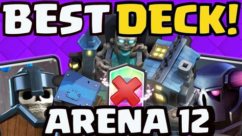 New Best Deck For Arena 12 Spooky Town In Clash Royale 2021 No