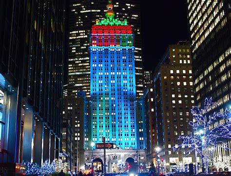 Nyc ♥ Nyc The Helmsley Building Makeover New Exterior Led Lighting