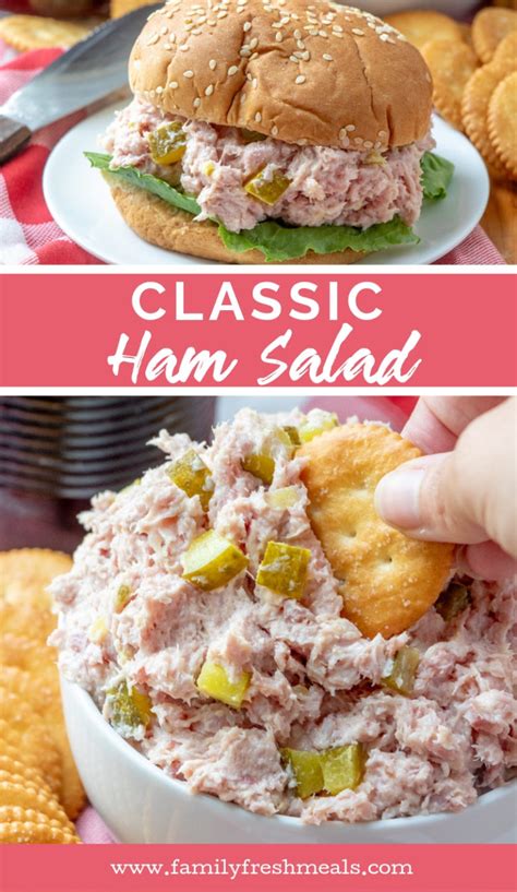 Diced Ham Salad Recipes Ham Salad Bread Booze Bacon Pamela Mently