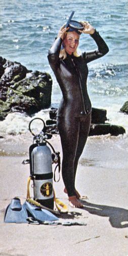 pin by chris richards on vintage diving 2 scuba girl wetsuit girl womens wetsuit