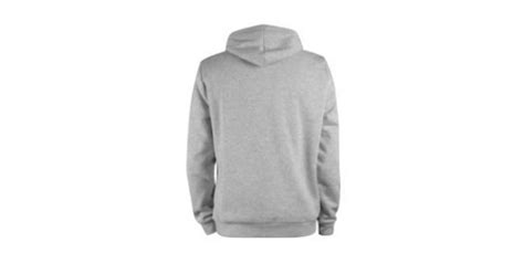 sublimation blank pullover hoodie gray large
