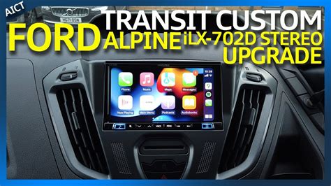 Ford Transit Custom Euro Sony Carplay Android Auto Dab Fm Bluetooth