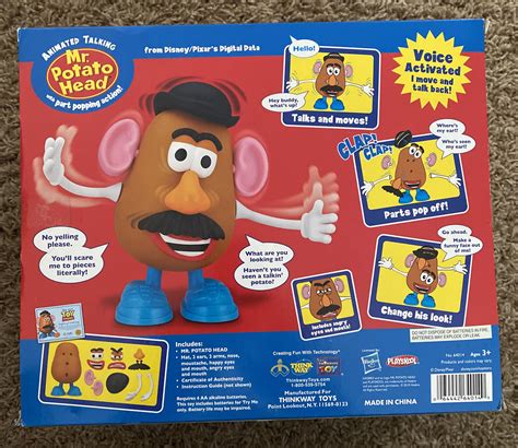 Thinkway Toys Toy Story 3 Animated Talking Mr Potato Head Dead