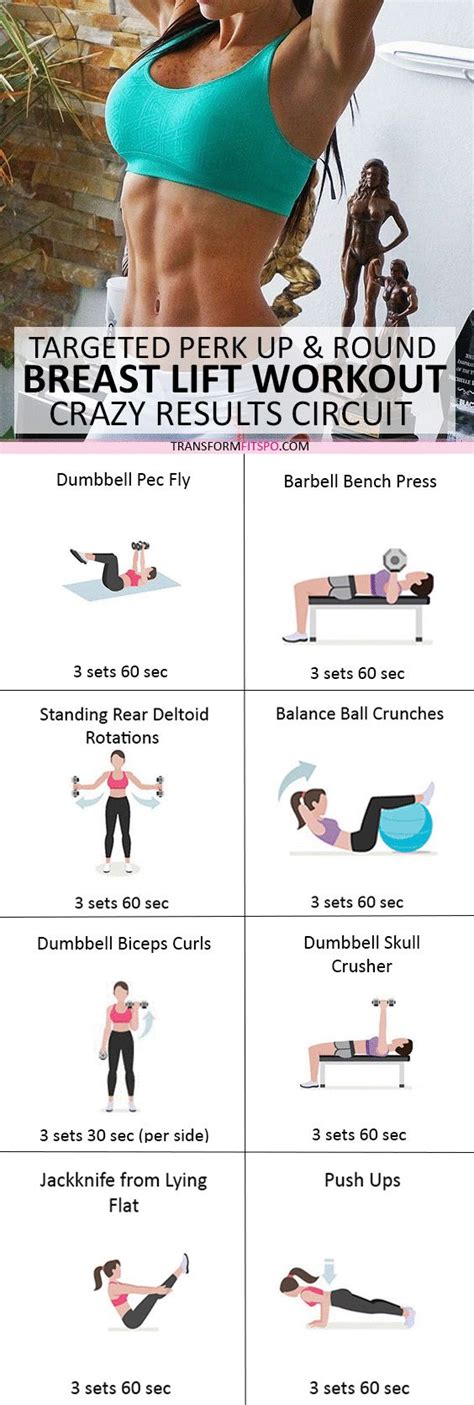 Lift And Tone Womens Chest Workout For A Perkier Bust