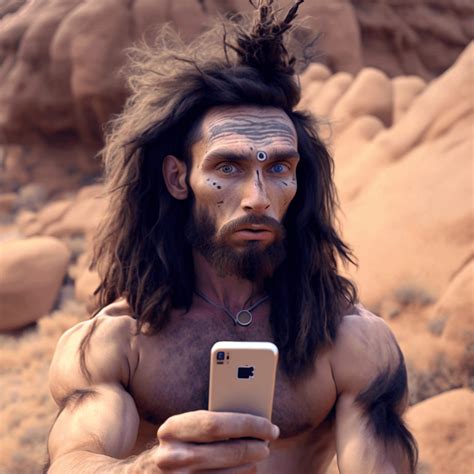 A Caveman Discovers Modern Life And Becomes A Makeup Influencer R