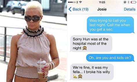Josie Cunningham Broke New Mystery Fiances Penis In Sex Accident