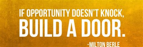 Enjoy reading and share 43 famous quotes about opportunity knocks with everyone. OPPORTUNITY-KNOCKING-QUOTES, relatable quotes, motivational funny opportunity-knocking-quotes at ...
