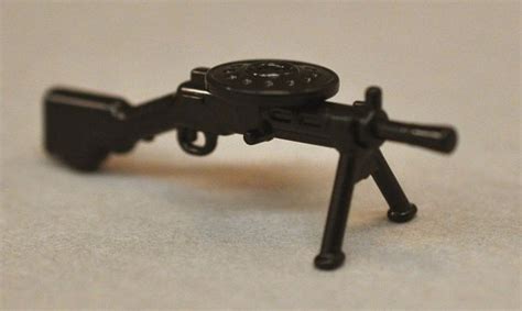 Brickarms Russian Dp 28 Machine Gun Ww2 Lego Minifigure Weapon