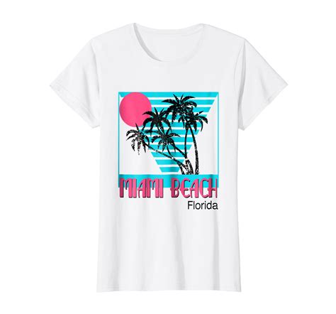 Miami Beach Florida T Shirt Ln Lntee