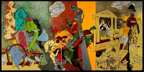 15 Masterpieces - M F Husain — Curious Halt India have produced several great painters who have influenced the world through their sensitivities.