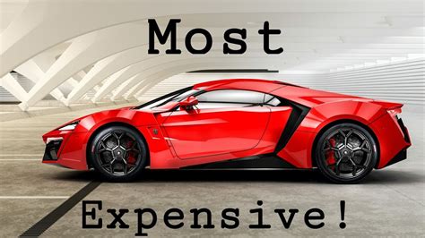 Top 5 Most Expensive Cars In The World 2017 Youtube