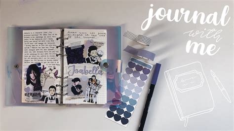 Anime Journal With Me The Promised Neverland A6 6 Ring Binder Youtube