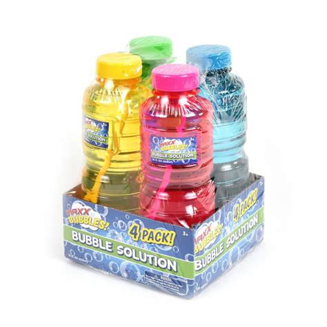 Maxx Bubbles 9064677 Bubble Solution Pack Of 4