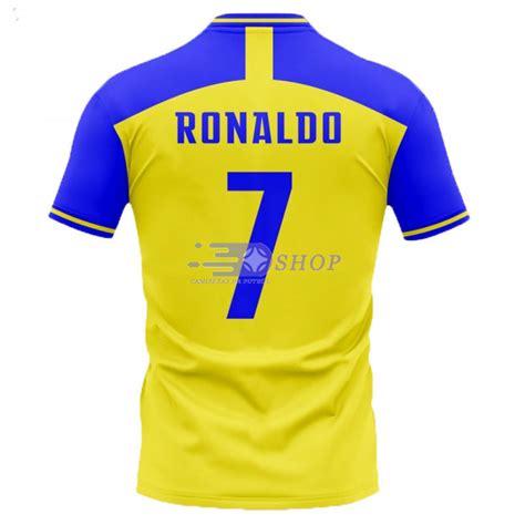 Camiseta Ronaldo 7 Al Nassr Fc Primera Equipación 20222023